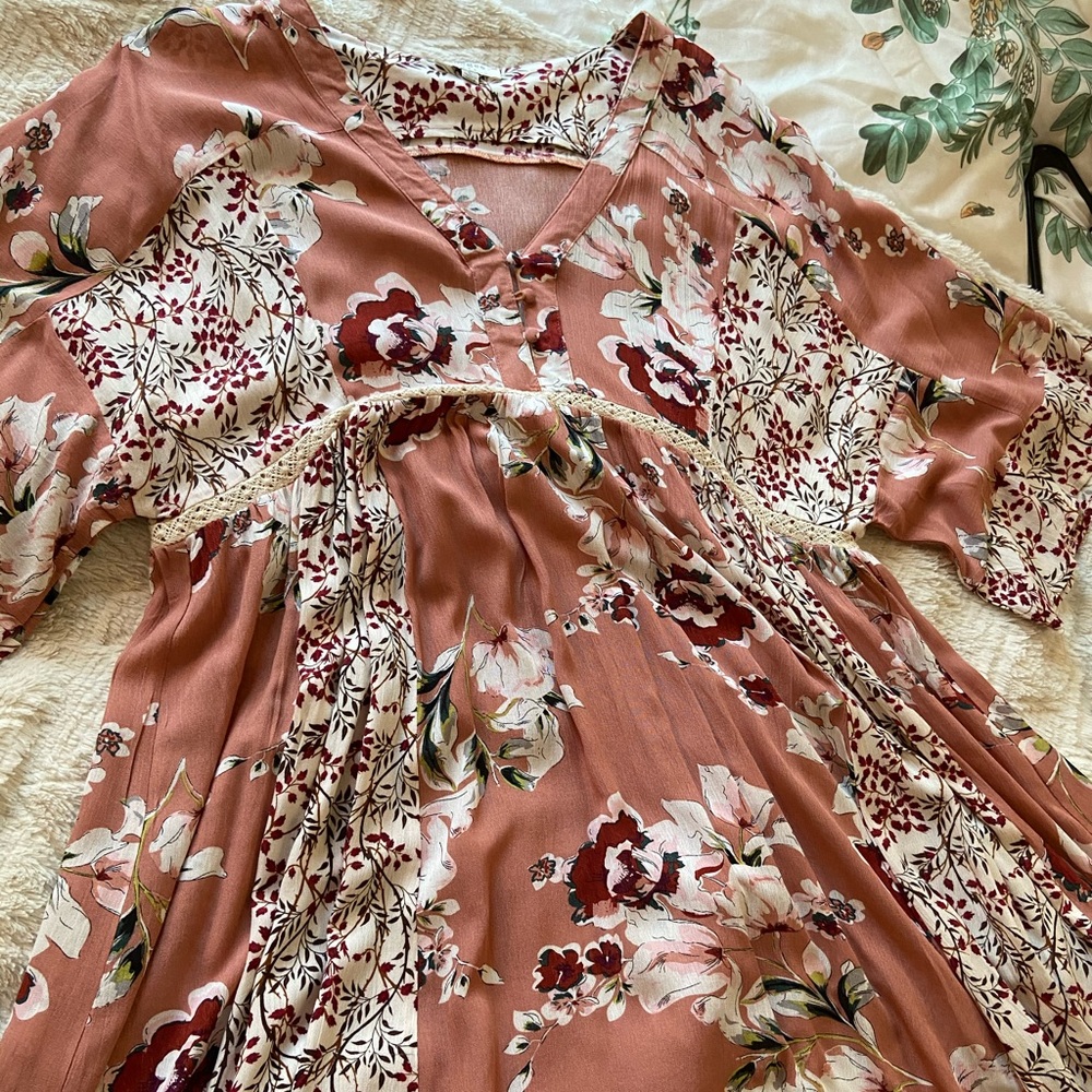 Umgee Bohemian Tunic Dress